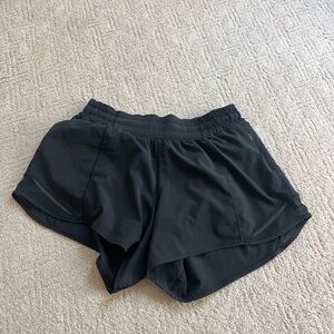 Black Hotty Hot Lululemon Shorts